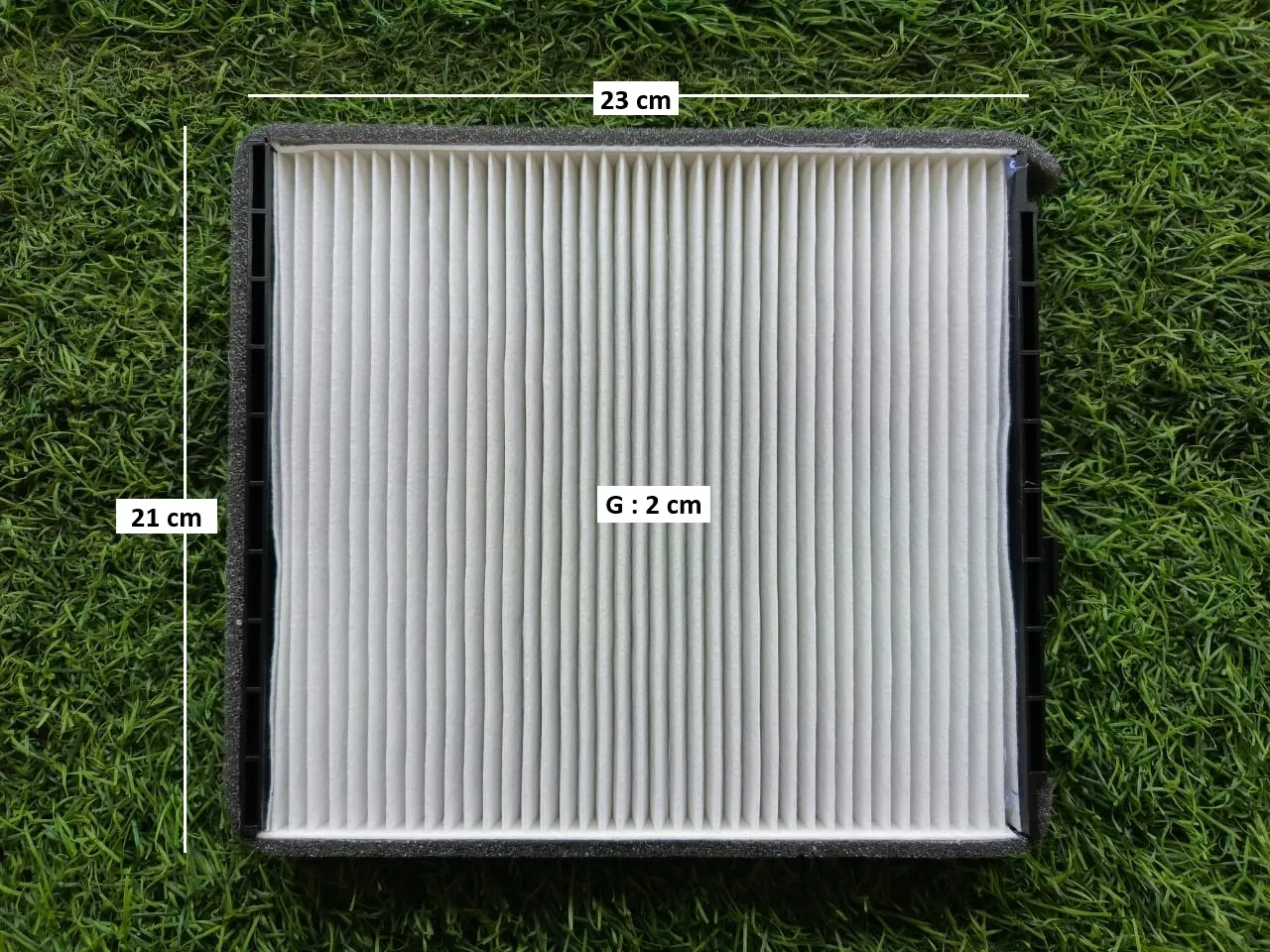 FILTRO ANTIPOLEN 23X21X2 GM AVEO 1,6