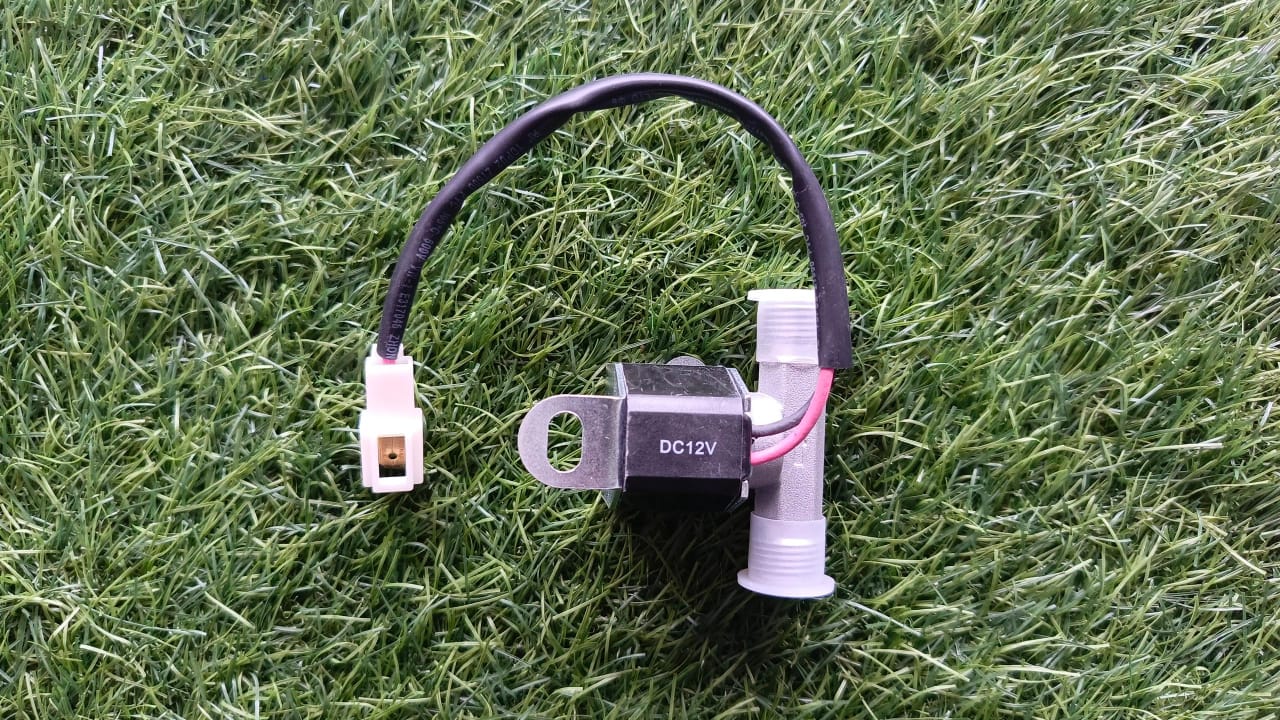 VALVULA CHECK TOYOTA BURBUJA NEVERA TIPO SELENOIDE 12V
